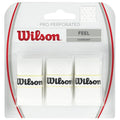 Wilson 3 Overgrips Pro Perforated White