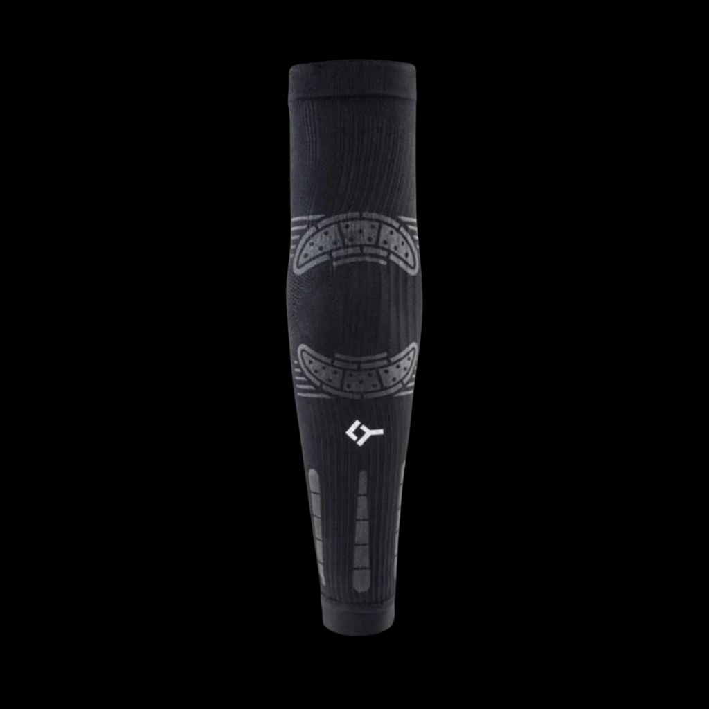 Floky No Strain Black Compression Sleeves (X2)