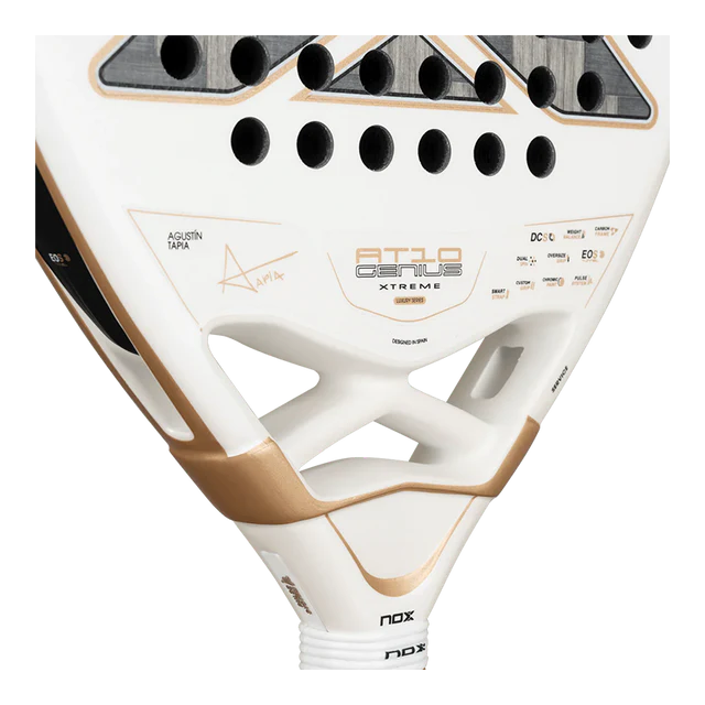 NOX AT10 Genius 12K Xtrem by Agustín Tapia – Pack of 2 (2026) Padel Racket