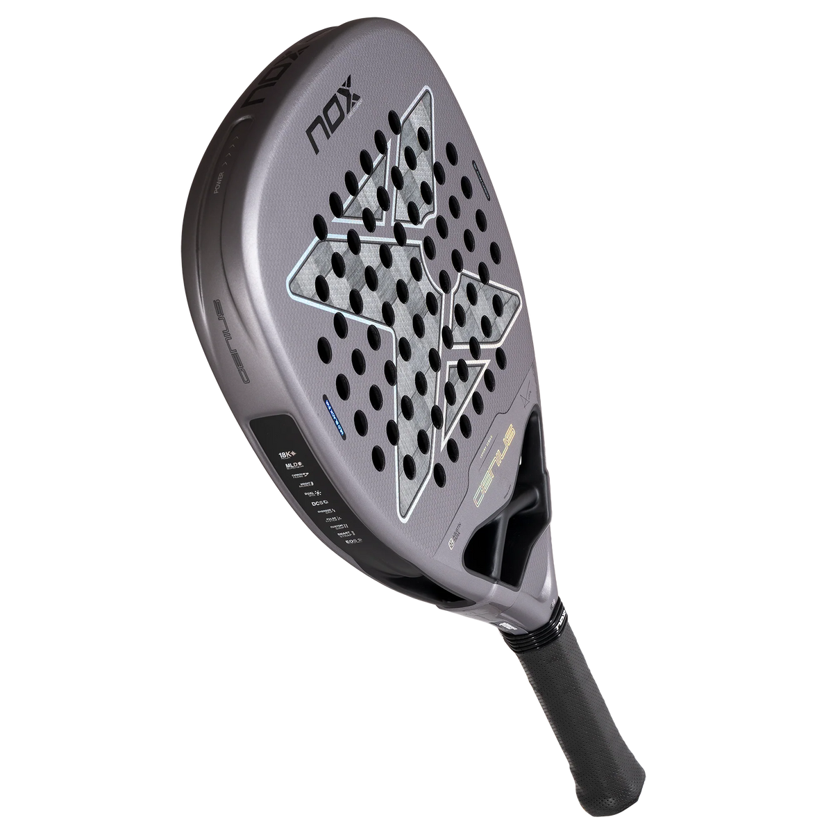 NOX AT10 Genius Attack 18K Alum 2027 Padel Racket