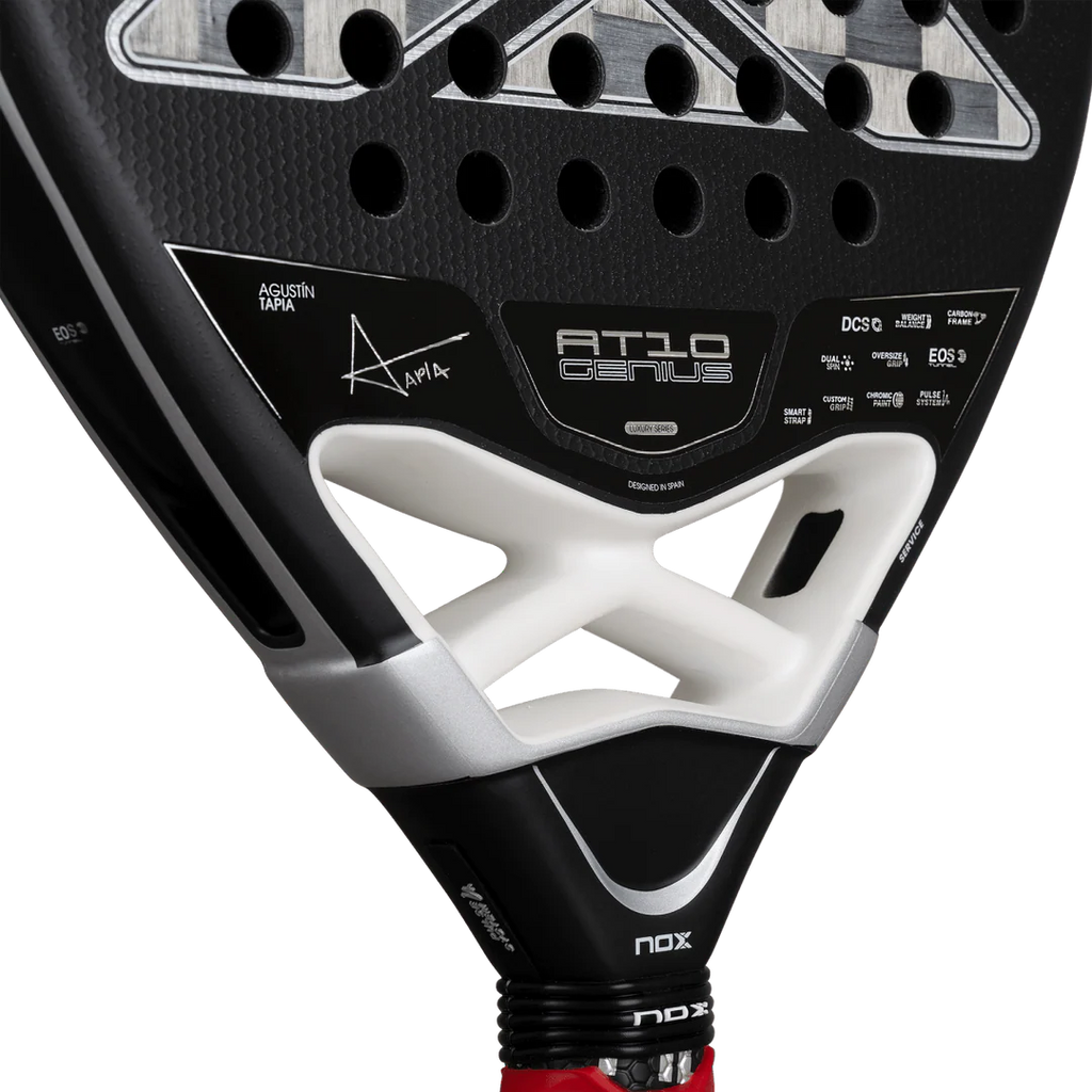 AT10 Luxury Genius ATTACK 18K Alum 2026 by Agustín Tapia Padel Racket