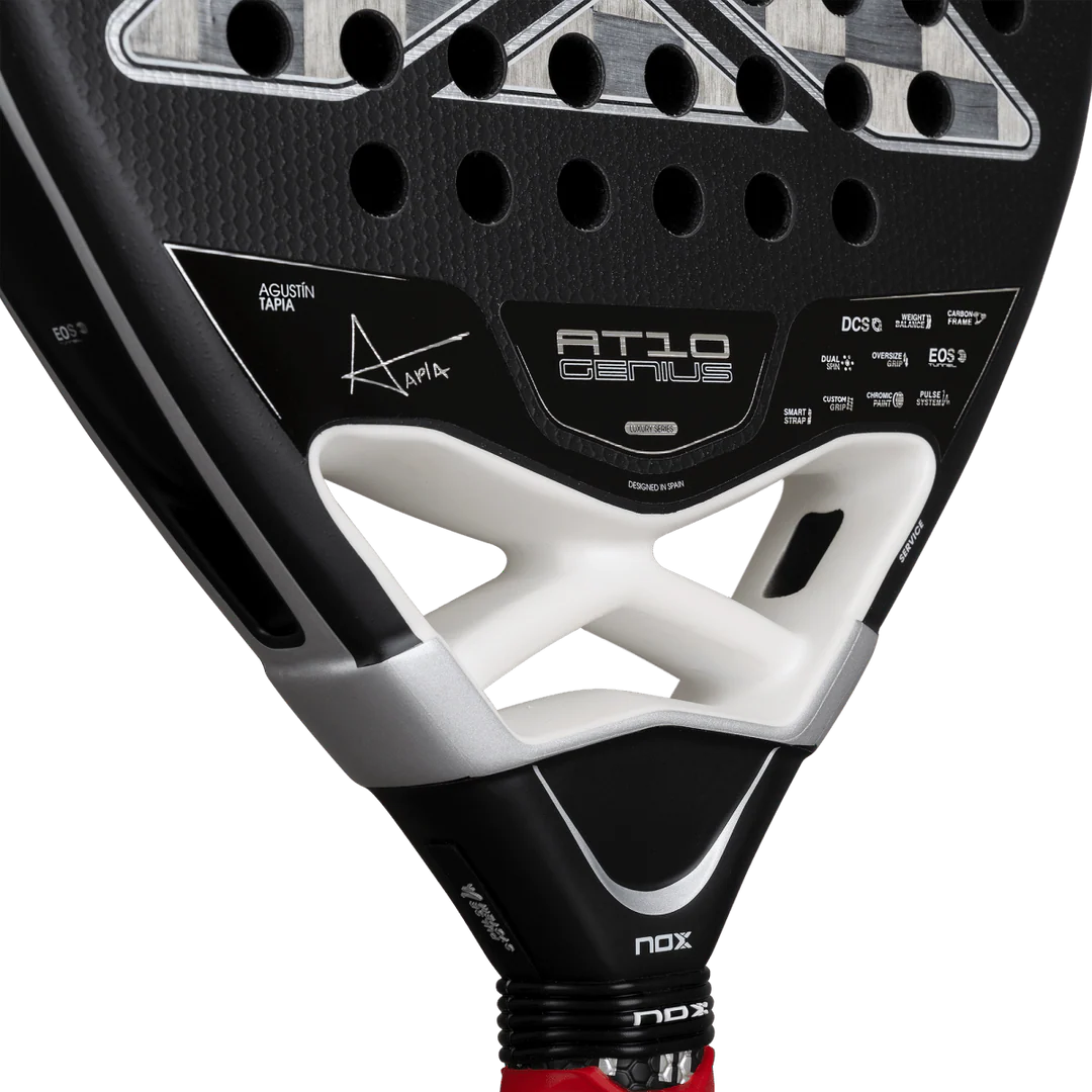 AT10 Luxury Genius ATTACK 18K Alum 2026 by Agustín Tapia Padel Racket