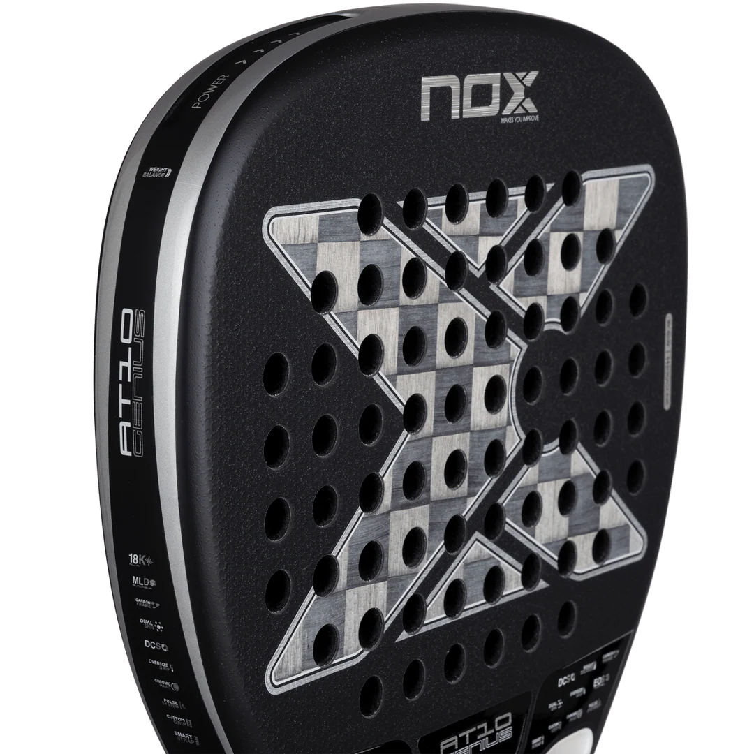 AT10 Luxury Genius ATTACK 18K Alum 2026 by Agustín Tapia Padel Racket
