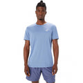Asics Core SS Top Denim Blue - Performance Training T-Shirt