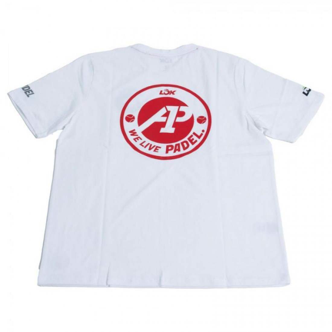 Lok A1 Padel Glacier White T-Shirt