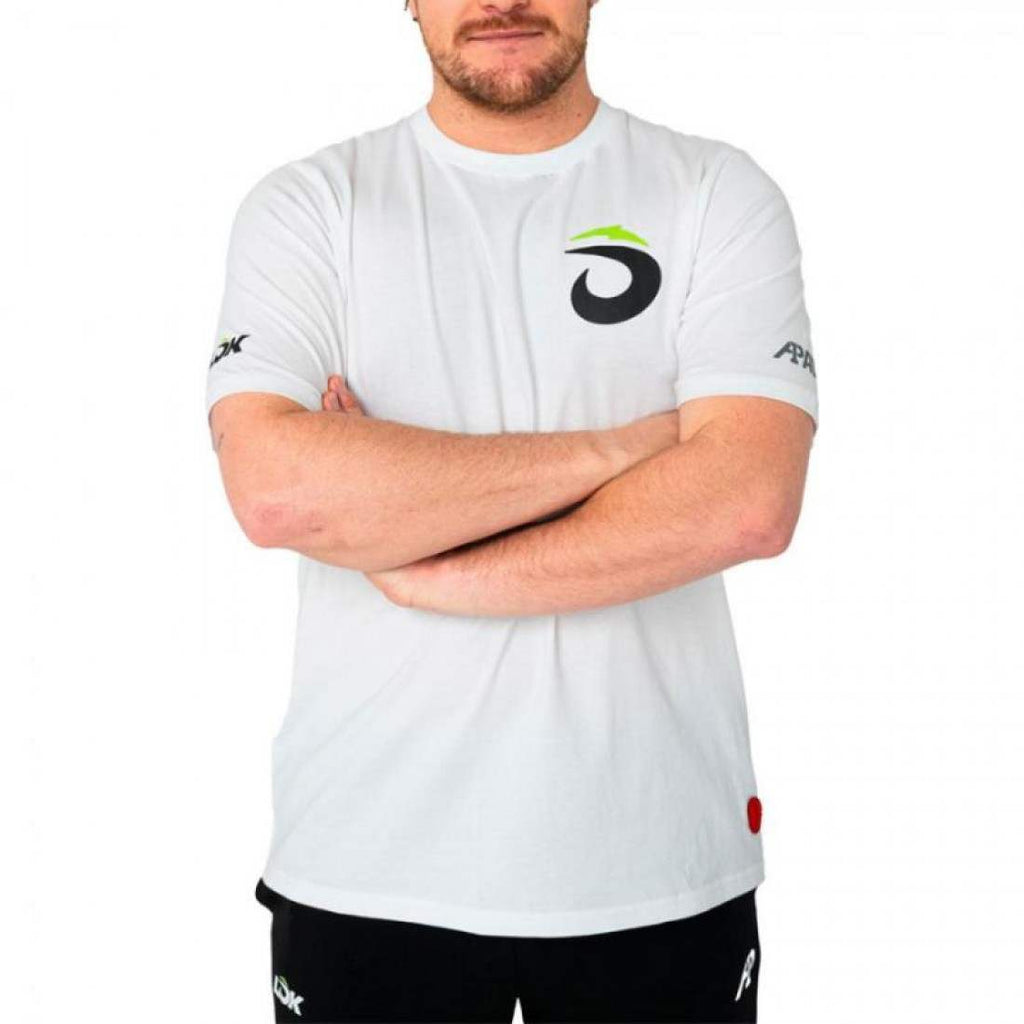 Lok A1 Padel Glacier White T-Shirt