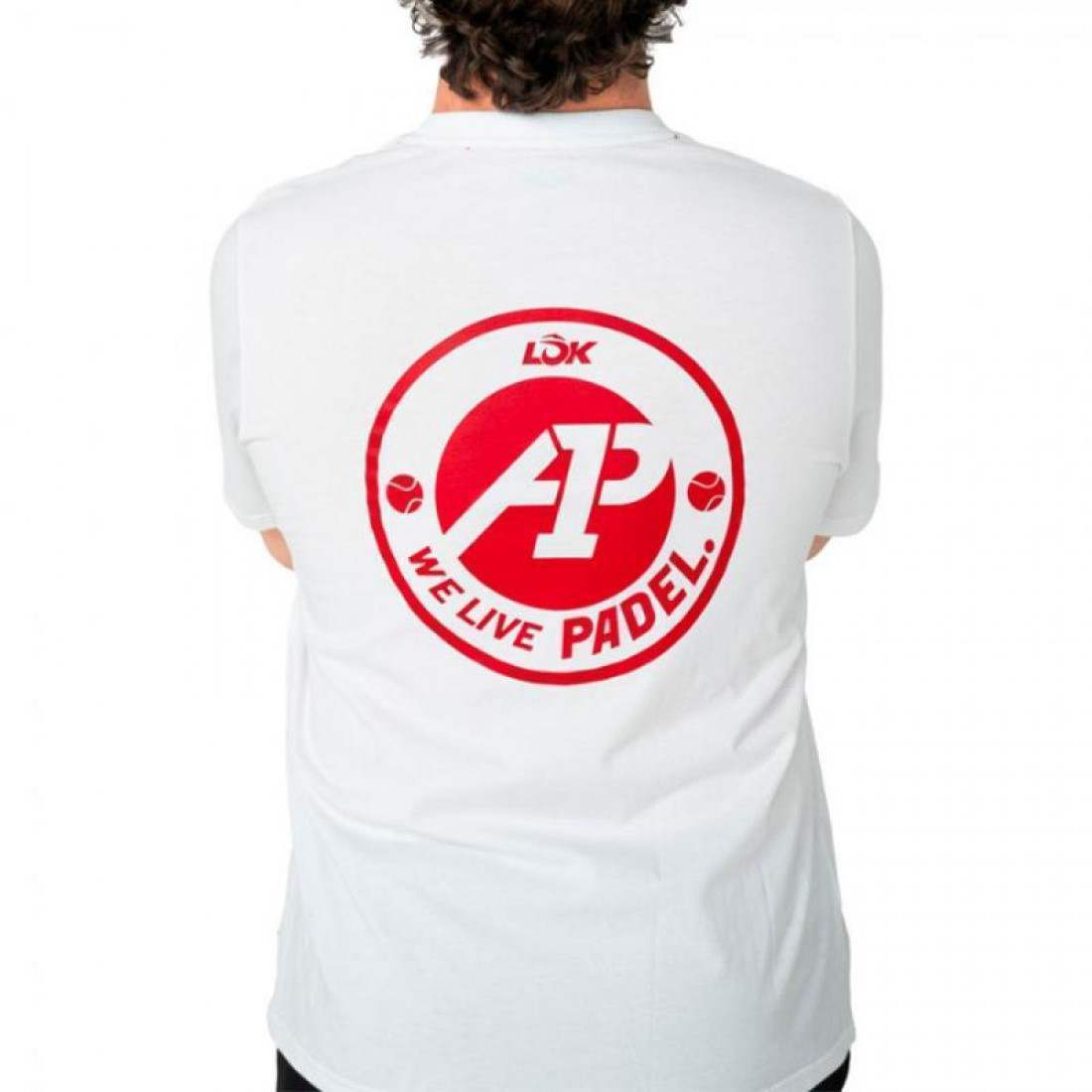 Lok A1 Padel Glacier White T-Shirt