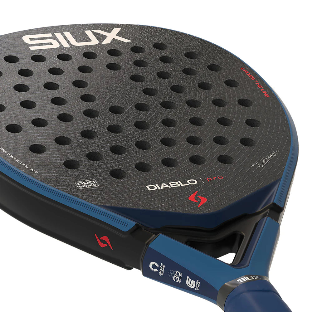 Siux Diablo Pro 2026 Night Blue Padel Racket