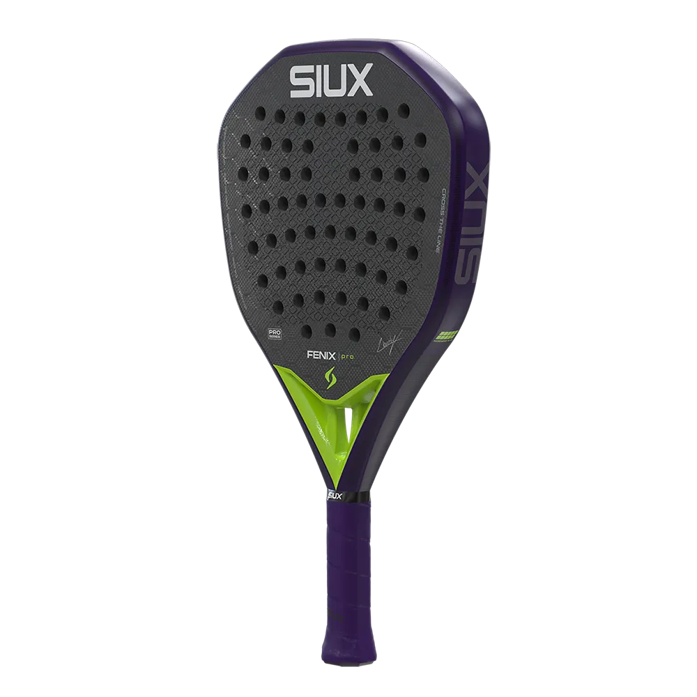 Siux Fenix Pro 2026 Glow Purple Padel Racket