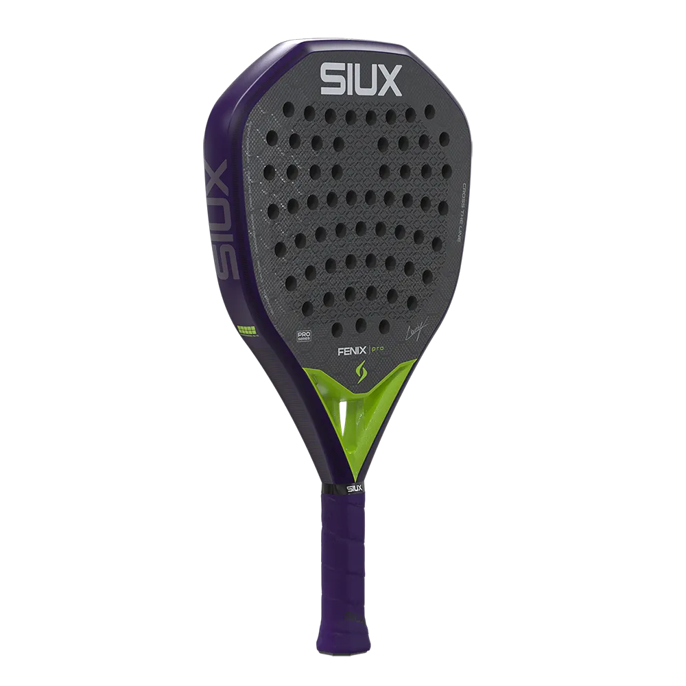 Siux Fenix Pro 2026 Glow Purple Padel Racket