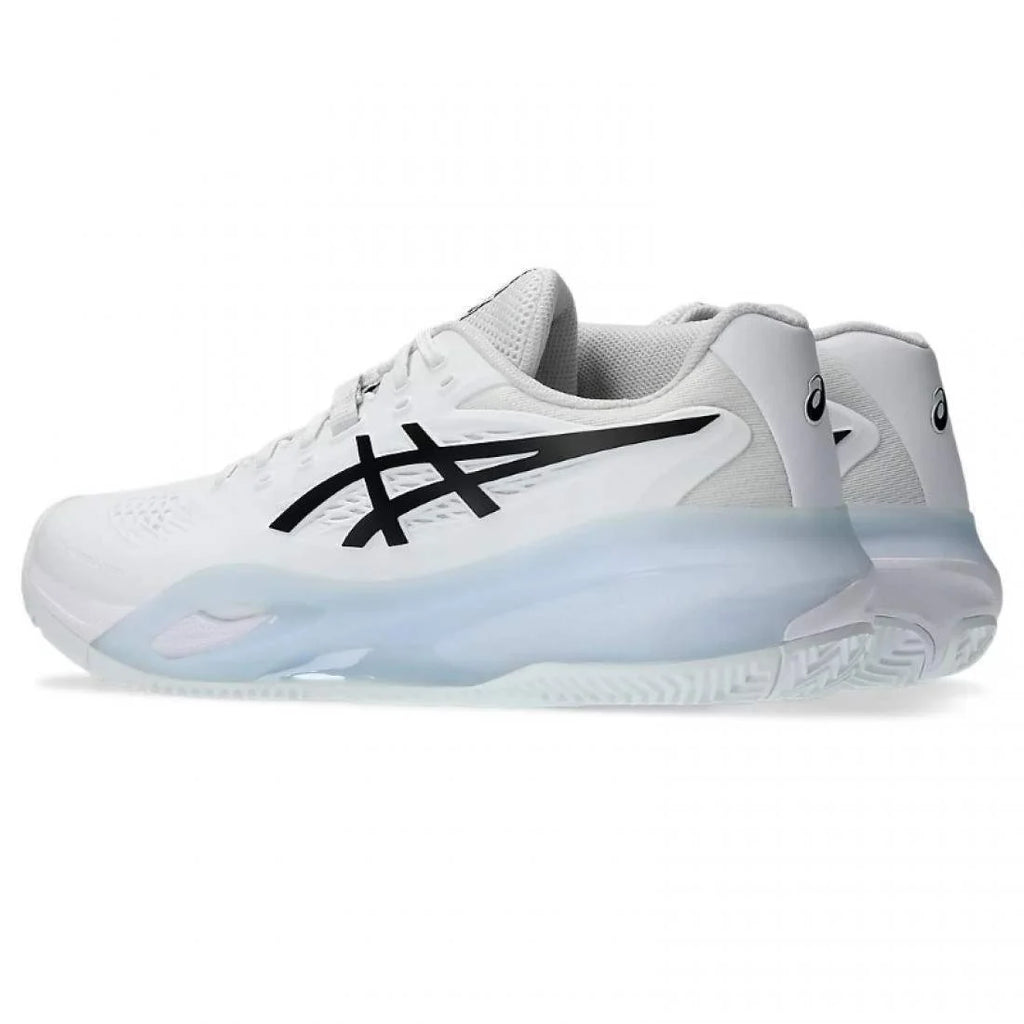 Asics Gel Resolution X Clay White Black Sneakers